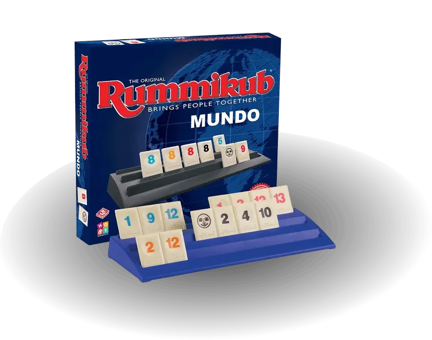 Rummikub Mundo board game box