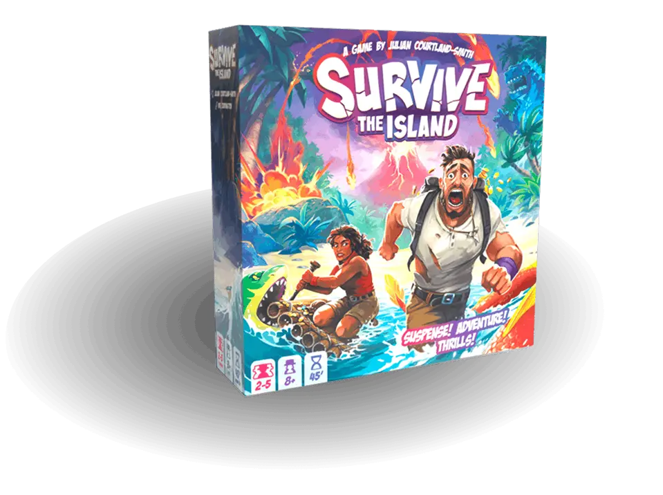 Survive The Island board game box